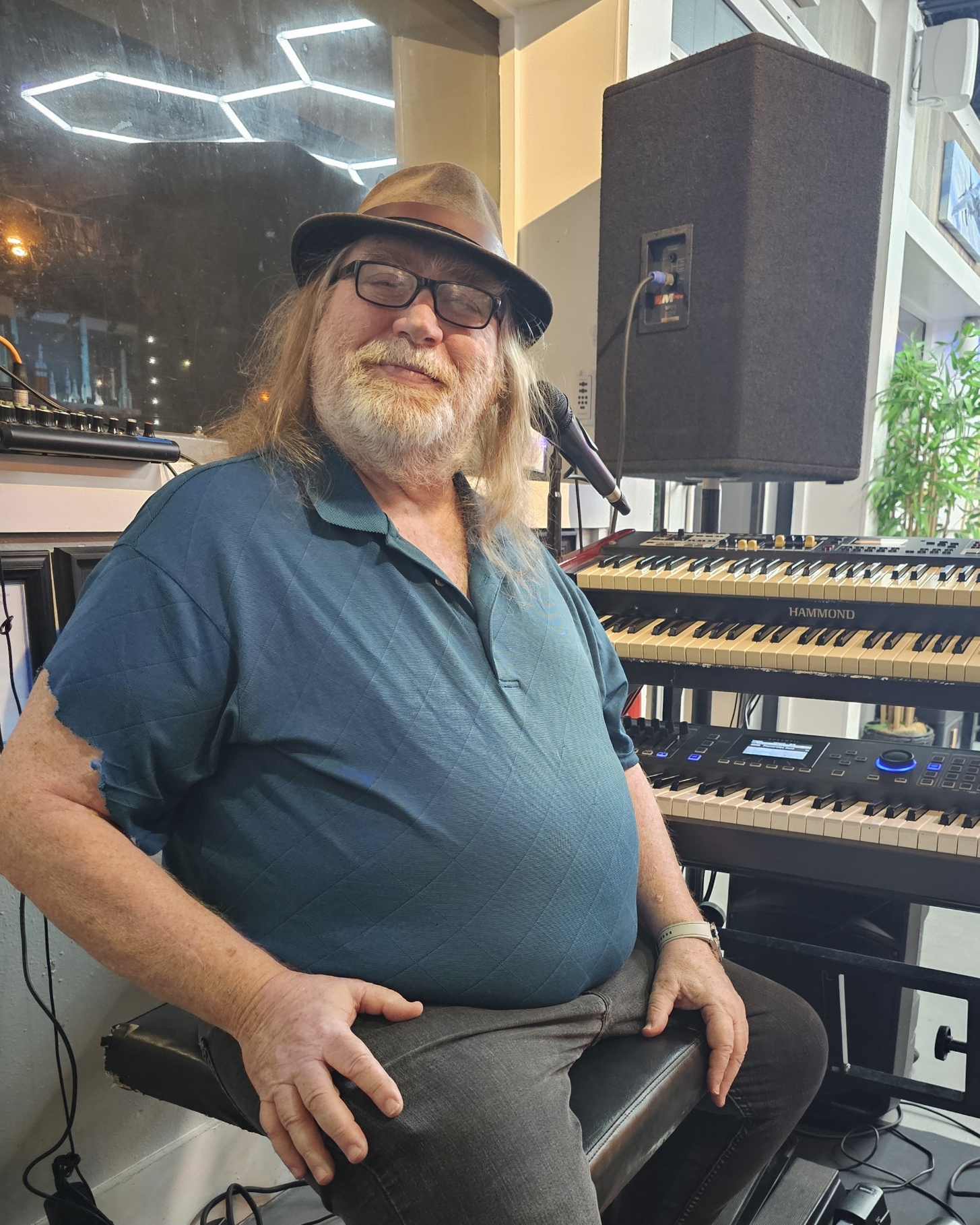 Ronnie "Mr. Nightime" Wahl band photo